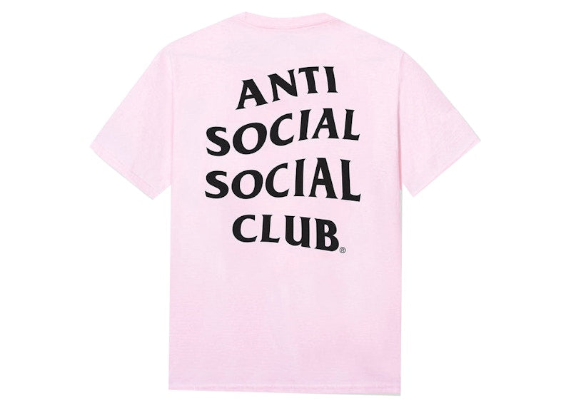 Anti Social Social Club Mind Game Tee Pink