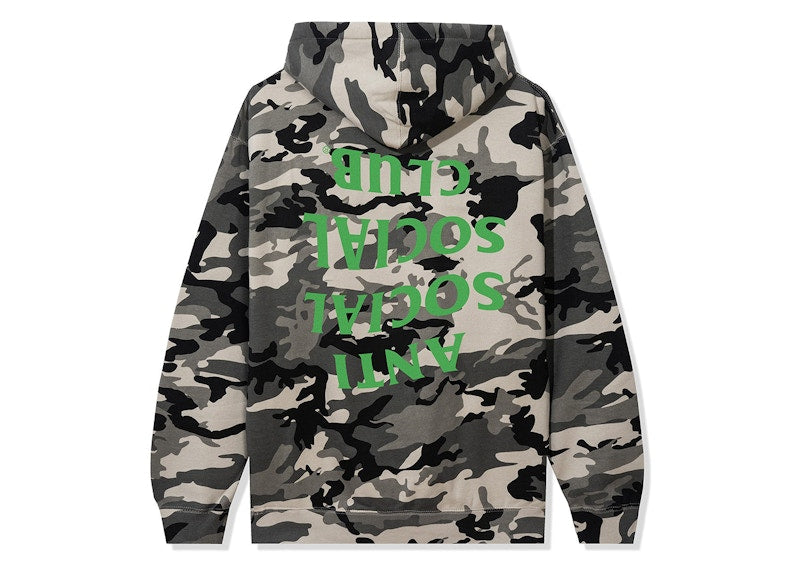 Anti Social Social Club Mind Play Hoodie Snow Camo
