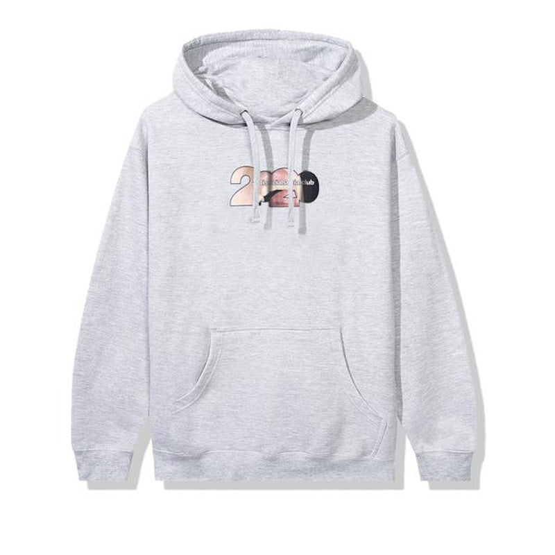 Anti Social Social Club Mouthful Hoodie Grey
