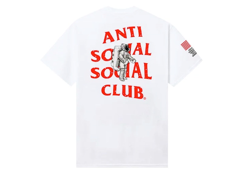 Anti Social Social Club Nasa Nebula Tee White