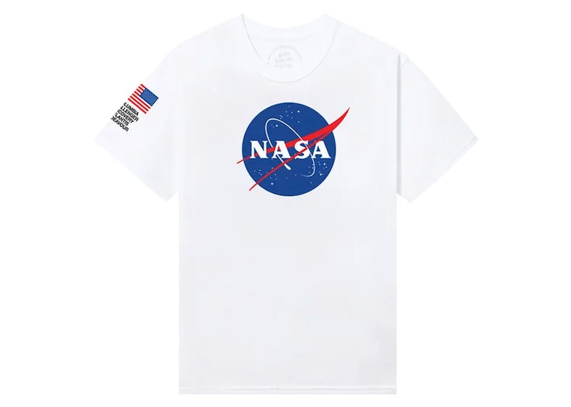 Anti Social Social Club Nasa Nebula Tee White