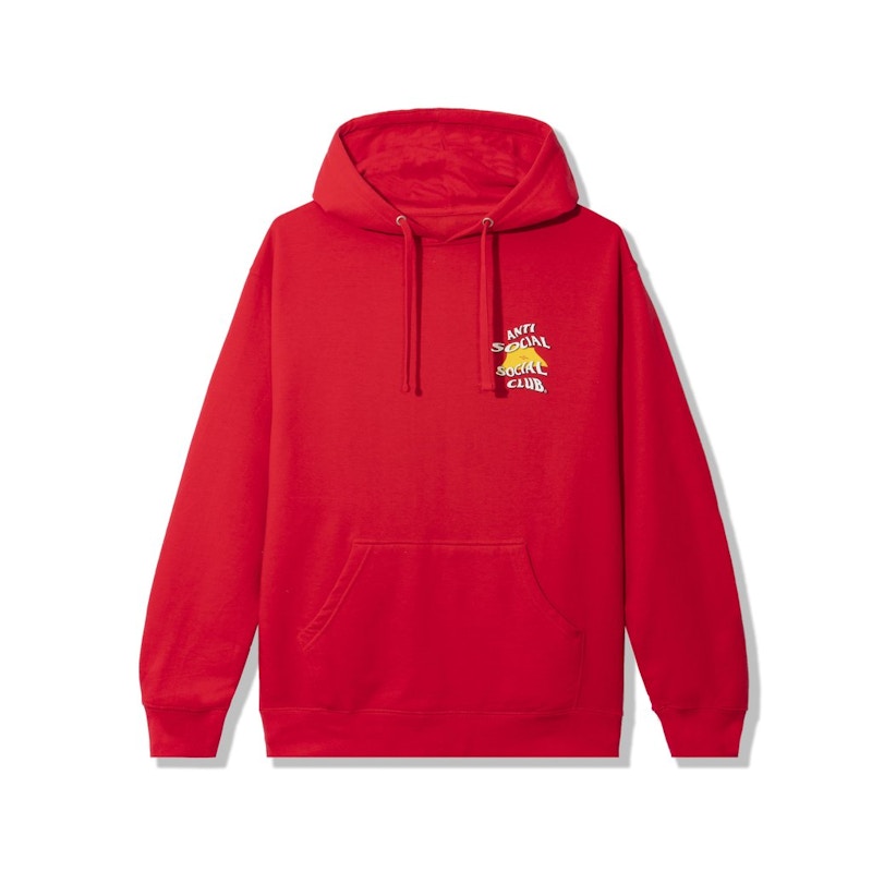 Anti Social Social Club New Mexico Hoodie Red