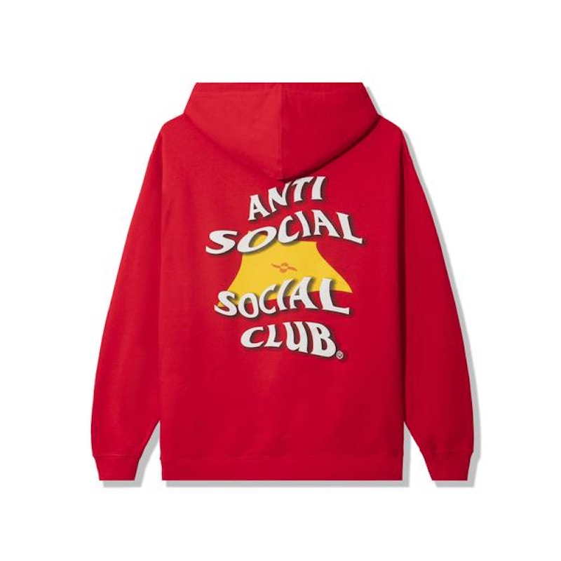 Anti Social Social Club New Mexico Hoodie Red