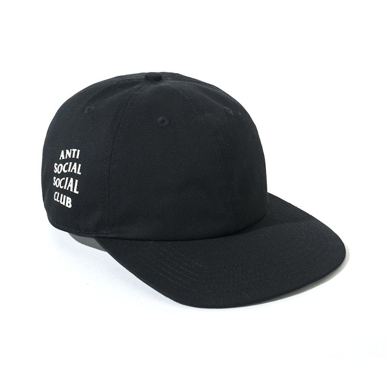 Anti Social Social Club Nicotine Cap (FW19) Black