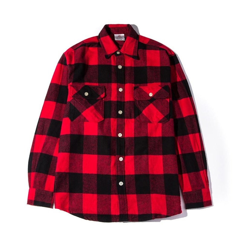 Anti Social Social Club No Expectations Flannel Black/Red