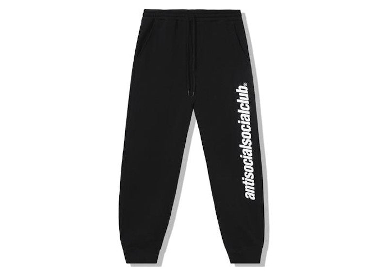 Anti Social Social Club Official Sweatpants Black