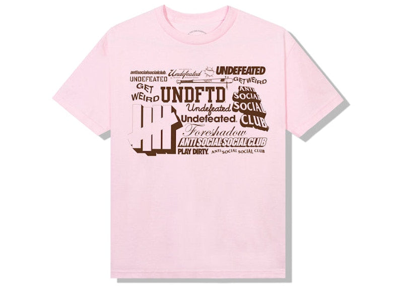 Anti Social Social Club Origin Story T-shirt Pink