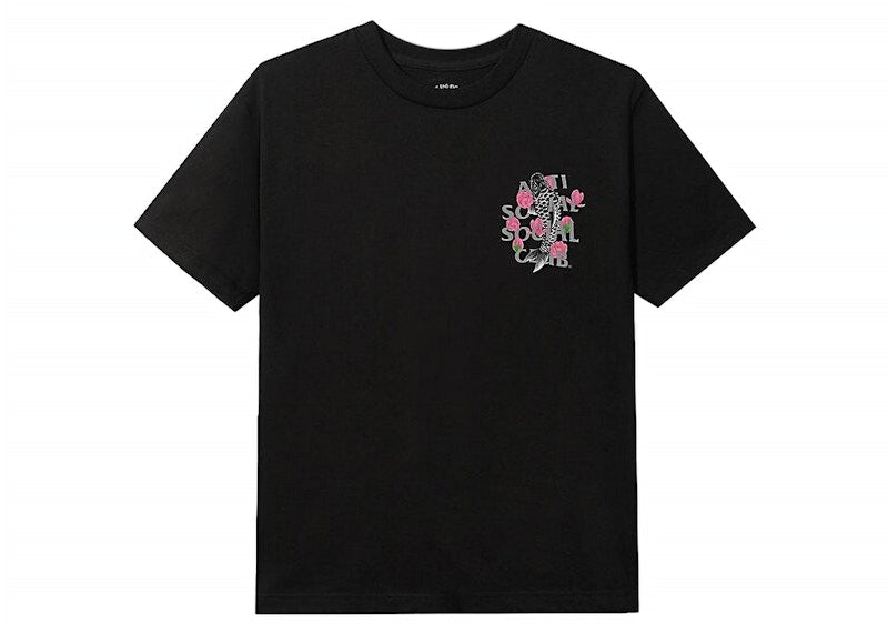 Anti Social Social Club Ornamental 3M Tee Black