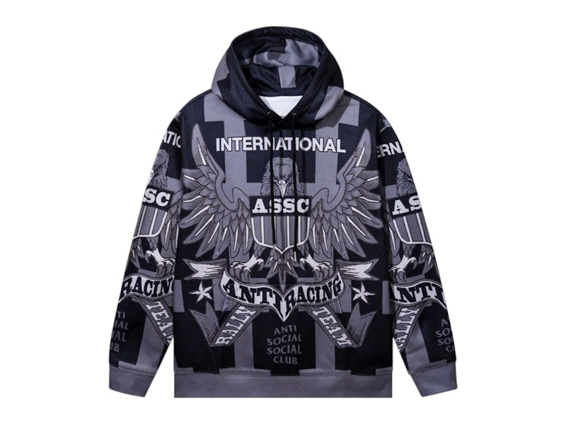 Anti Social Social Club Overanxious Hoodie Black