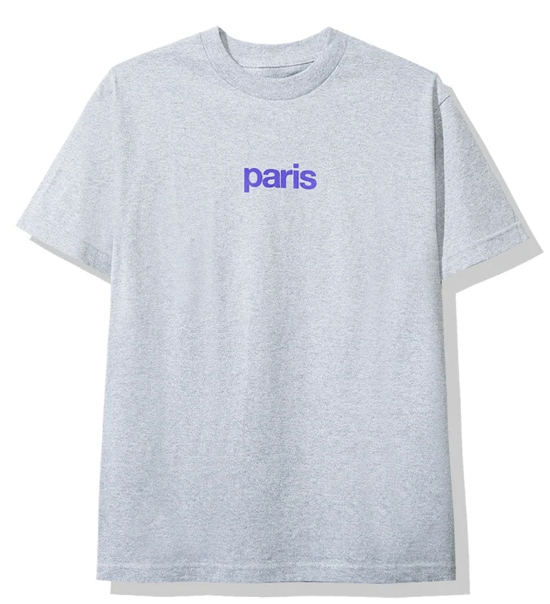 Anti Social Social Club Paris Tee (FW19) Grey
