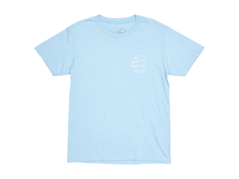 Anti Social Social Club Partly Cloudy T-shirt Blue