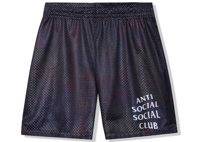Anti Social Social Club Pedals On The Floor Reversible Mesh Shorts Multi