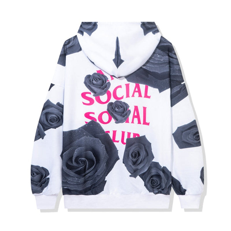Anti Social Social Club Petal To The Floor Hoodie White