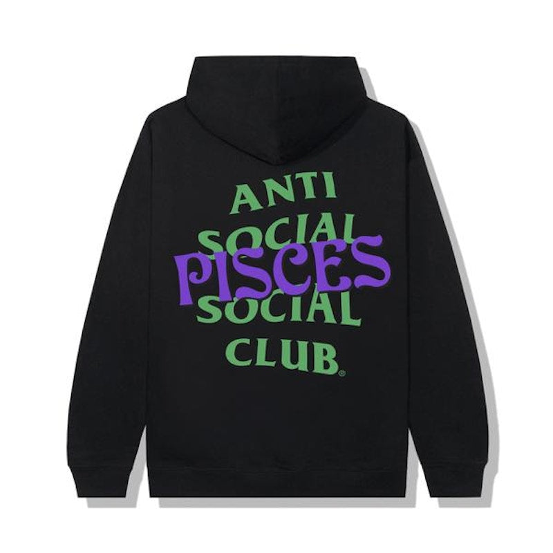 Anti Social Social Club Pisces Hoodie Black