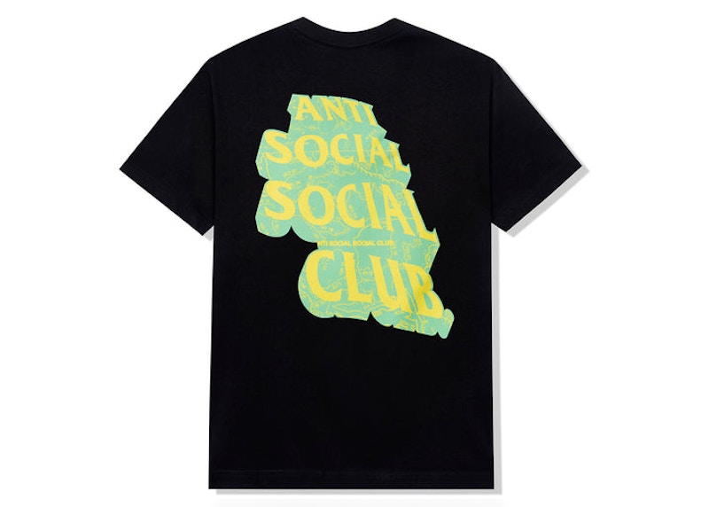 Anti Social Social Club Quest For Love Tee Black