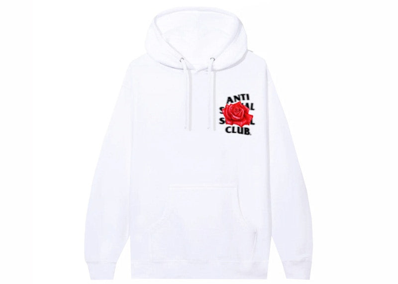 Anti Social Social Club Roses Are Red Hoodie White
