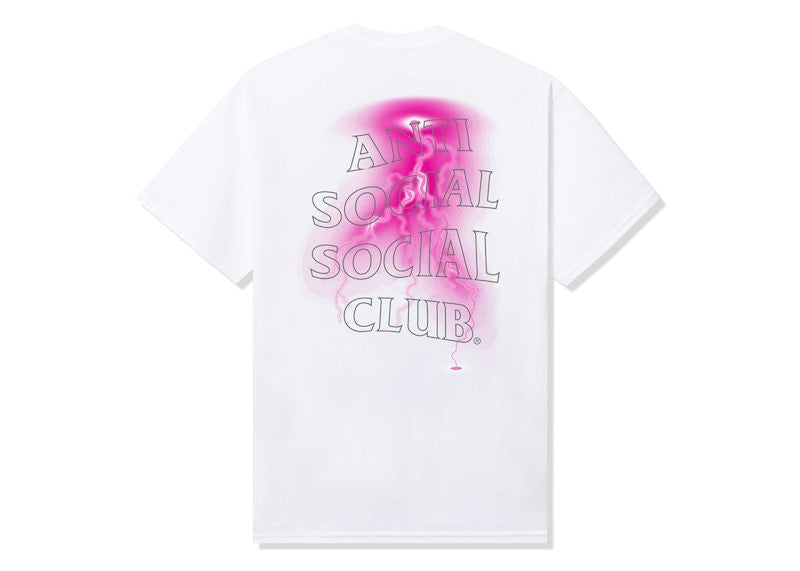 Anti Social Social Club Save Your Tears 3M Reflective Tee White