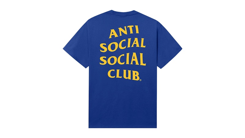 Anti Social Social Club Seasonal Mind Games Tee Blue