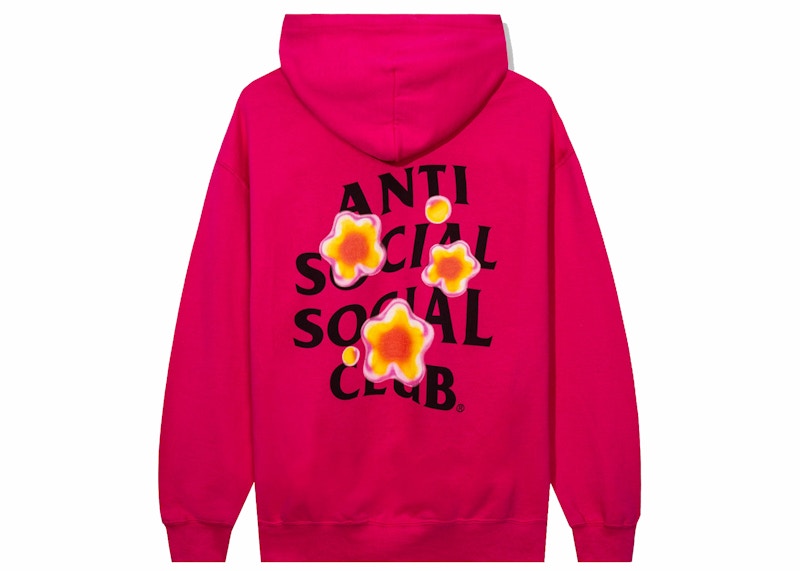 Anti Social Social Club See The Feeling Hoodie Pink