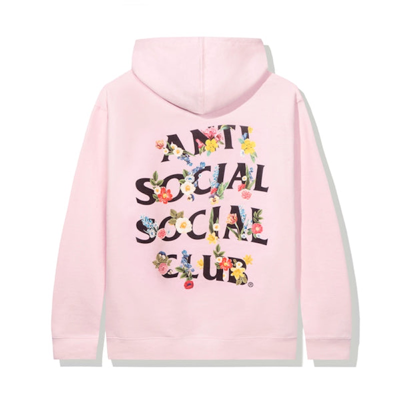 Anti Social Social Club Self Conclusion Hoodie Pink