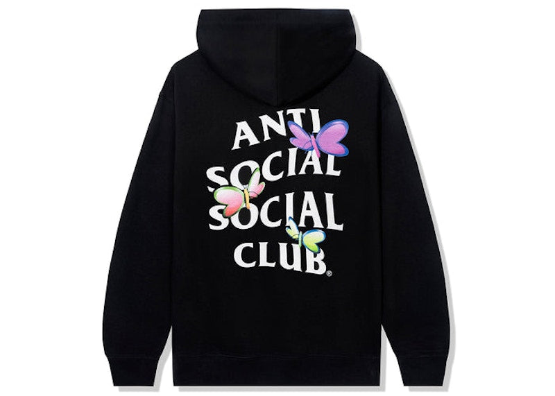 Anti Social Social Club Shell Shock Hoodie Black