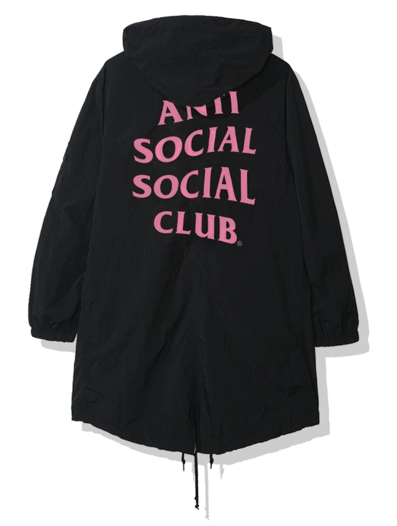 Anti Social Social Club Sinai Fishtail Parka (FW19) Black