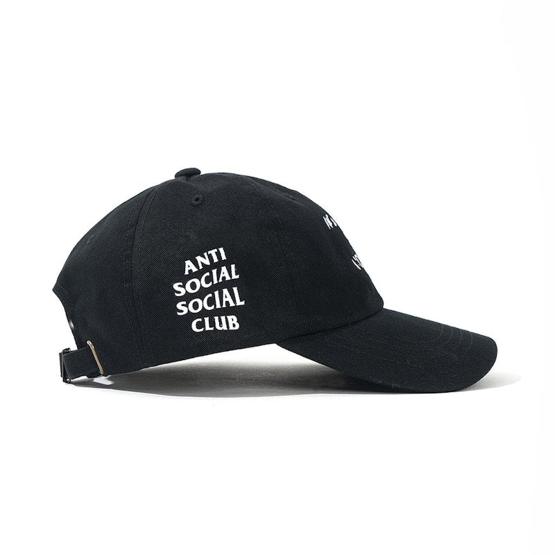 Anti Social Social Club Spiral Cap Black
