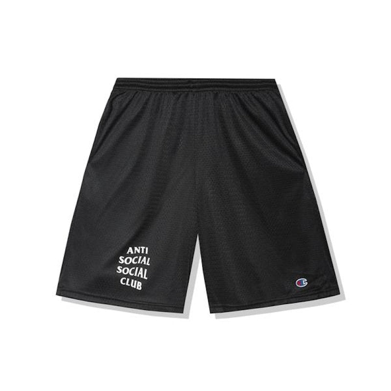Anti Social Social Club Sports Shorts Black