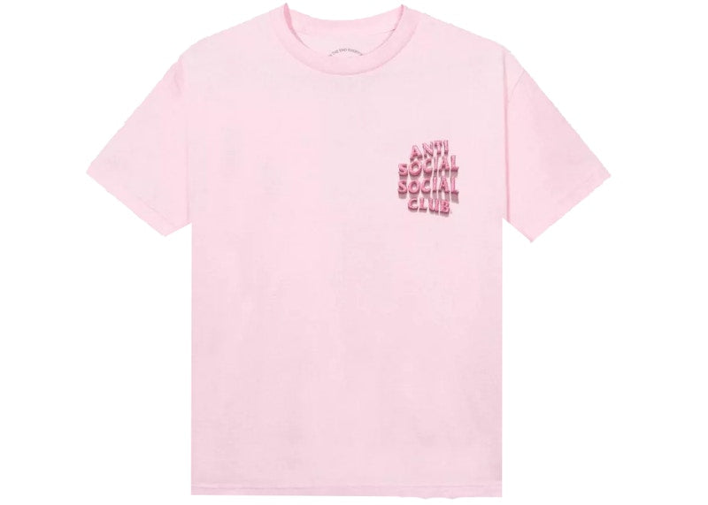 Anti Social Social Club Sprinkling Tears T-shirt Pink