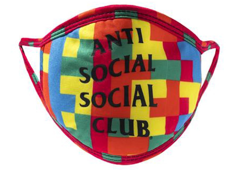 Anti Social Social Club Static Mask Multi