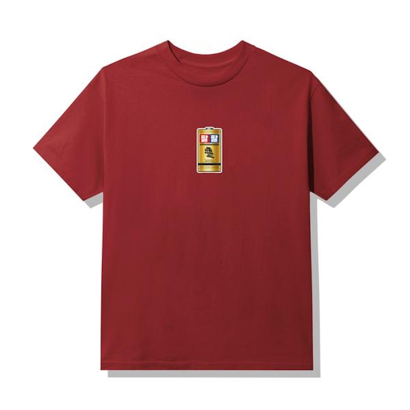 Anti Social Social Club Straight To Voicemail T-shirt Maroon