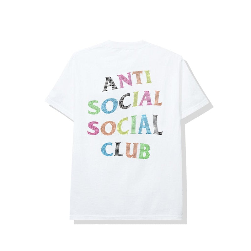 Anti Social Social Club Stud Belt Tee White