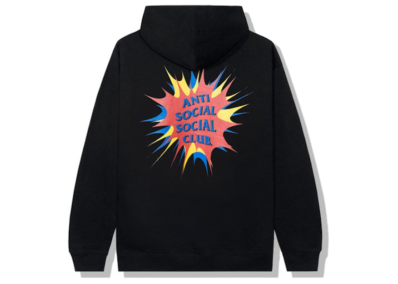 Anti Social Social Club Stunned Hoodie Black
