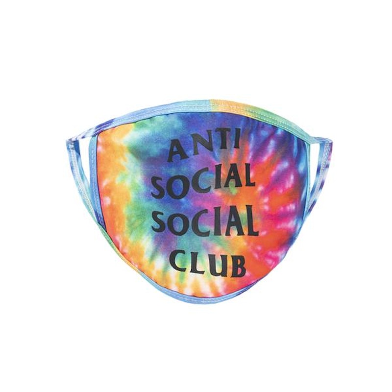 Anti Social Social Club Sugar Coat Mask Tie Dye