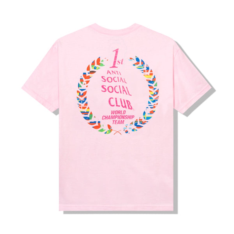Anti Social Social Club Suzuka T-shirt Pink