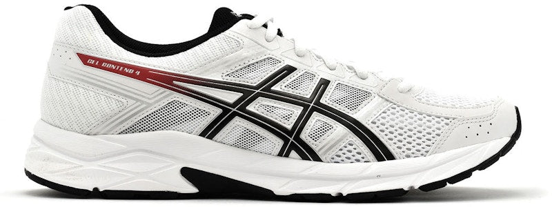 ASICS Gel-Contend 4 White Red Black