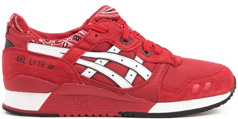 ASICS Gel-Lyte III Bandana Red
