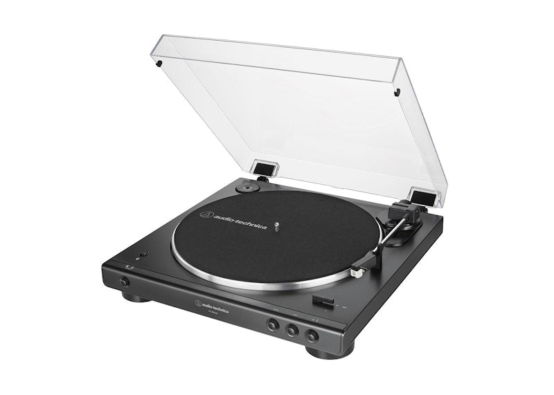 Audio-Technica Automatic Belt-Drive Bluetooth Stereo Turntable AT-LP60XBT-BK Black
