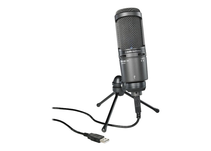 Audio-Technica PLUS Deluxe Cardioid Condenser Microphone AT2020USB