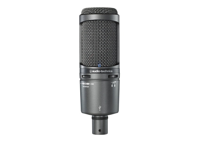 Audio-Technica USB Podcasting Microphone Pack AUD AT2020USBPLPK Black