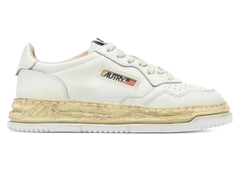 Autry Medalist Low Super Vintage Maison Mihara Yasuhiro General Scale White (Women's)