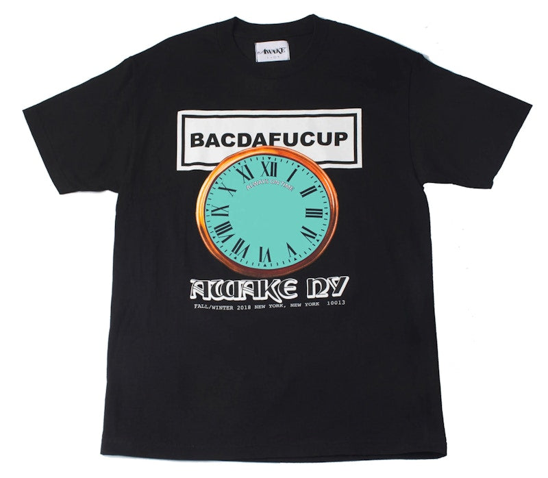 Awake BACDAFUCUP Tee Black