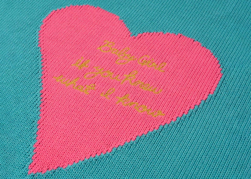 Awake Baby Girl Crewneck Sweatshirt Dusty Blue
