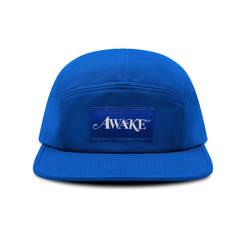 Awake Classic Logo Camp Cap Cobalt