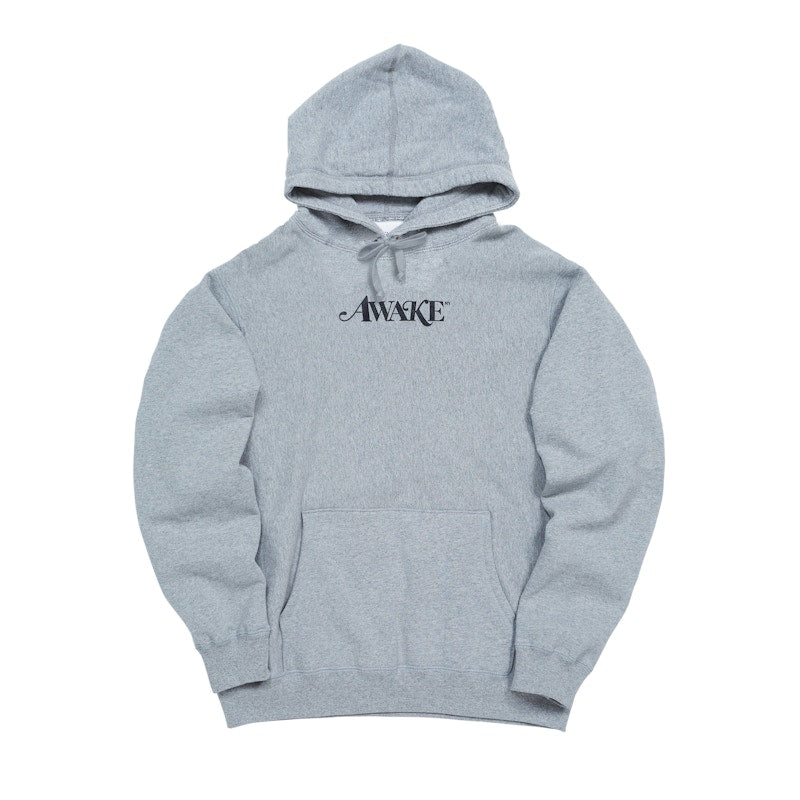 Awake Classic Logo Hoodie Heather Grey