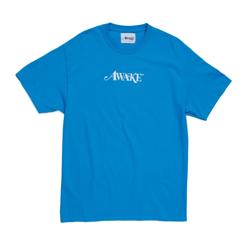 Awake Classic Logo Tee Blue