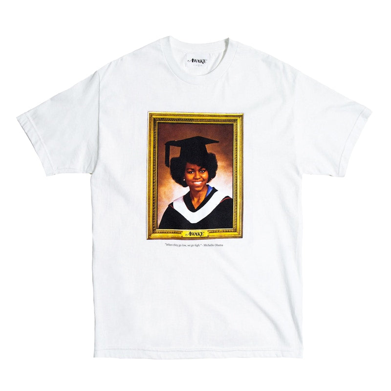 Awake Graduation Tee White