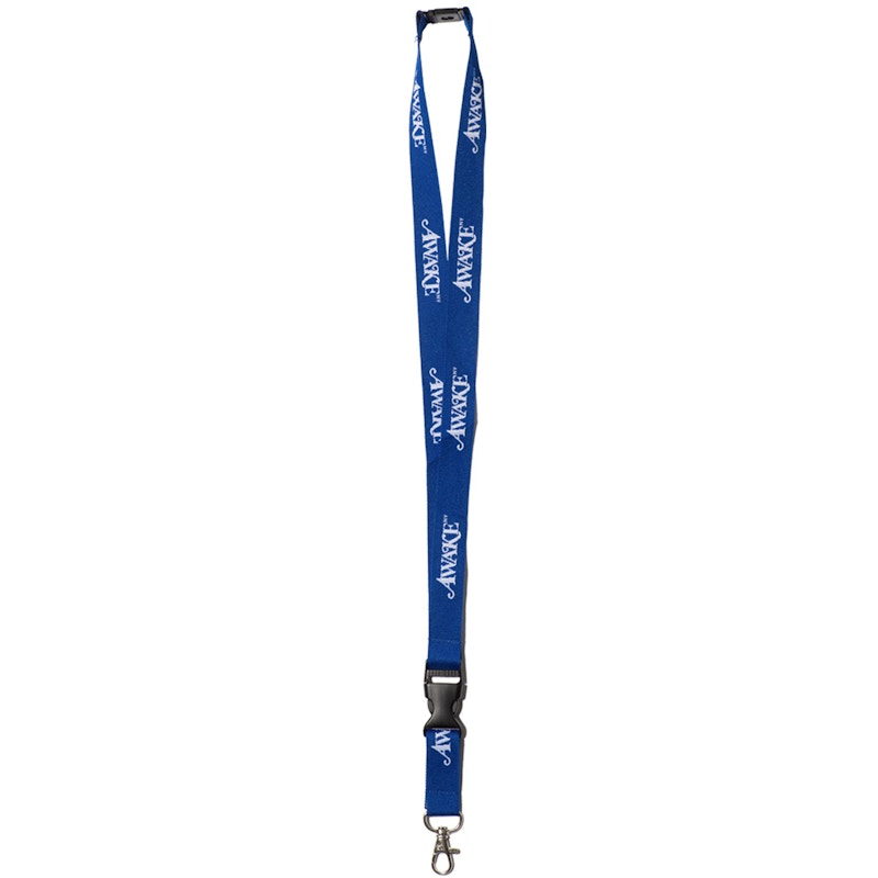 Awake Logo Lanyard Blue