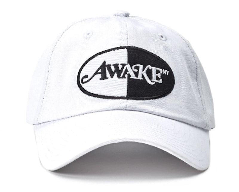 Awake Logo Patch Hat White