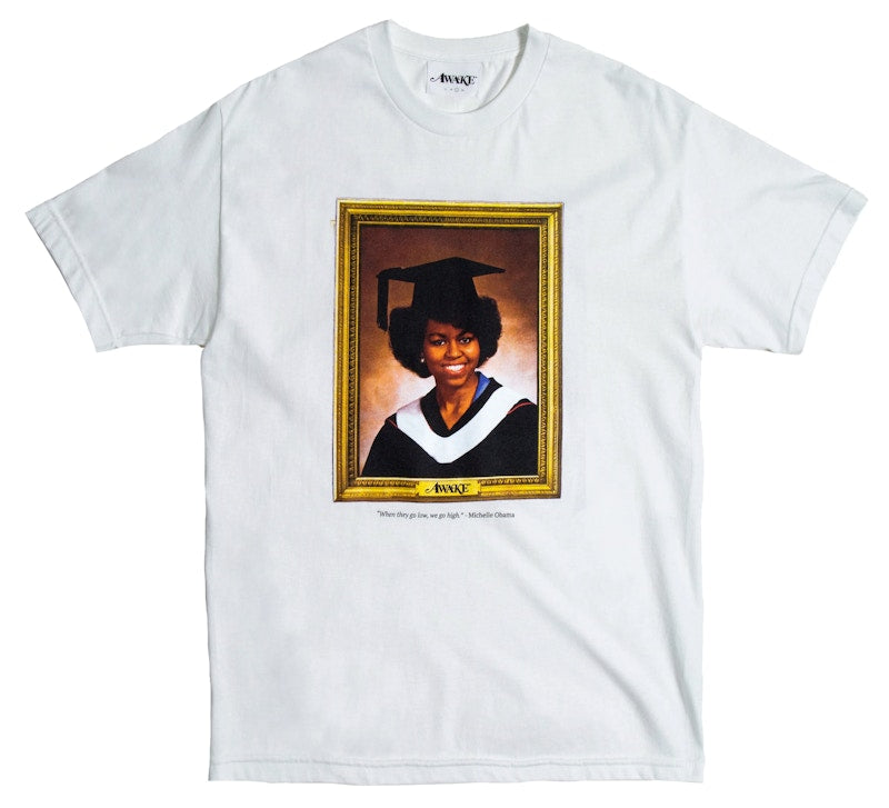 Awake Michelle Tee White
